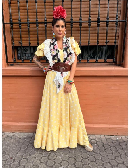 BATA HUELVA AMARILLO