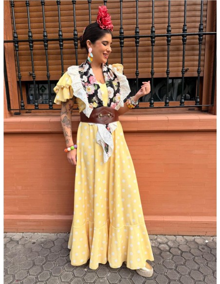 BATA HUELVA AMARILLO