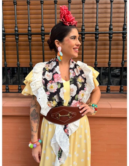 BATA HUELVA AMARILLO