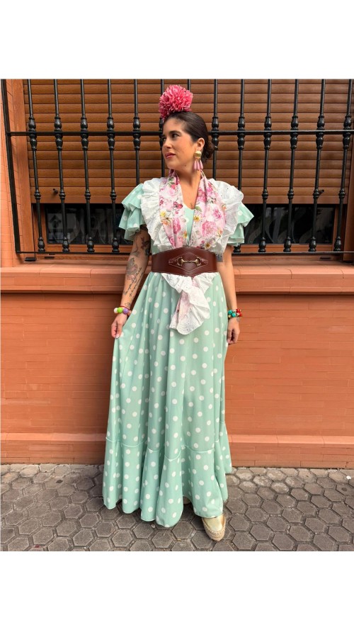 BATA HUELVA VERDE CLARO