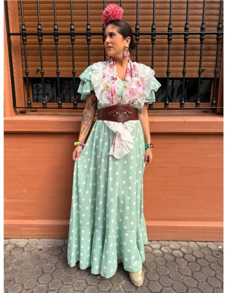 BATA HUELVA VERDE CLARO