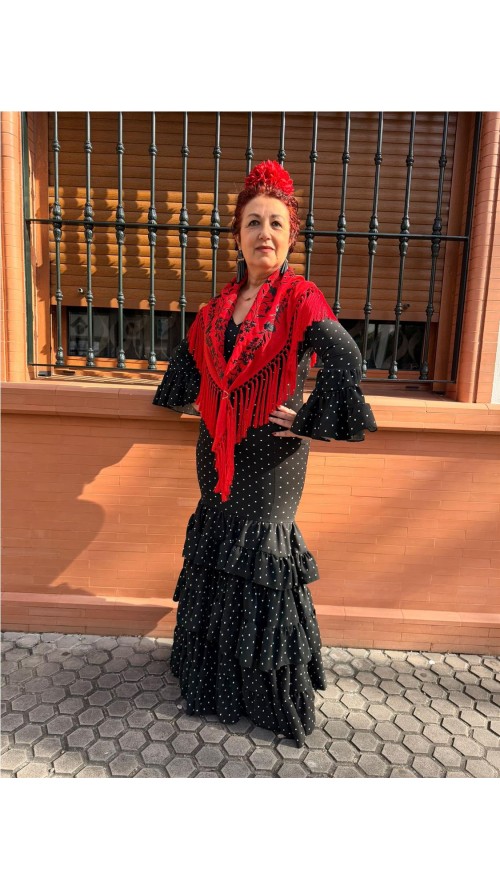 VESTIDO HUELVA NEGRO