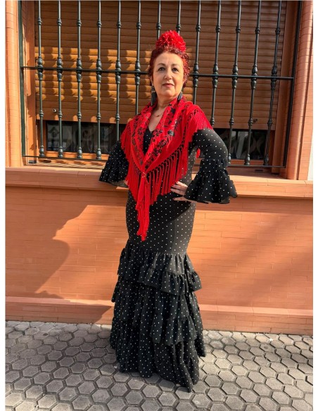 VESTIDO HUELVA NEGRO