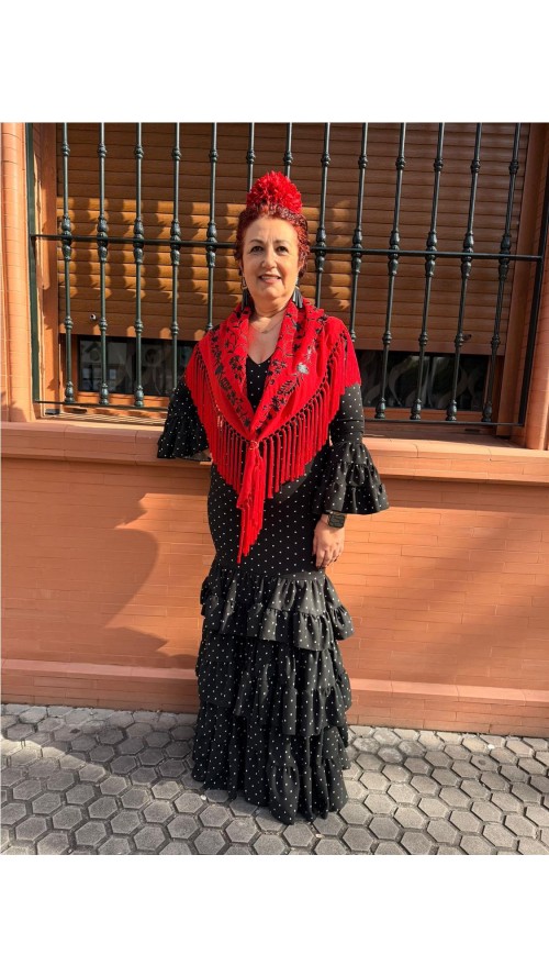 VESTIDO HUELVA NEGRO