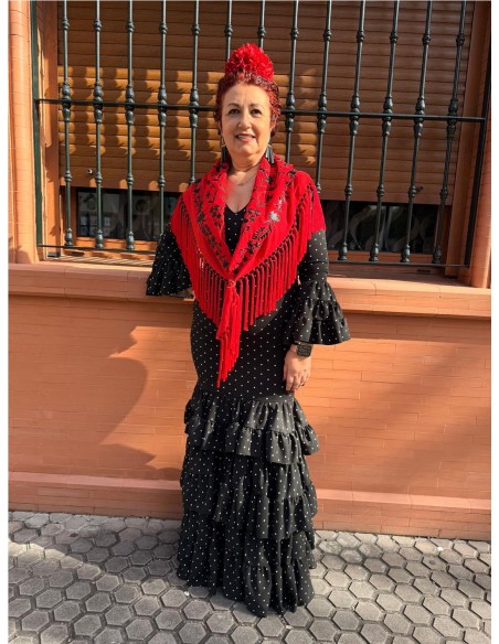 VESTIDO HUELVA NEGRO