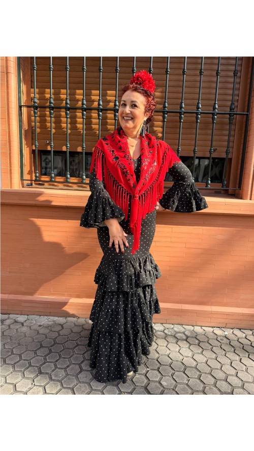 VESTIDO HUELVA NEGRO