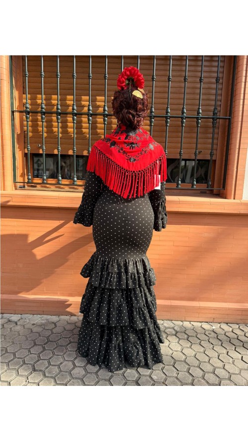 VESTIDO HUELVA NEGRO