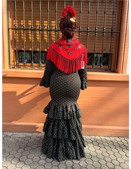 VESTIDO HUELVA NEGRO