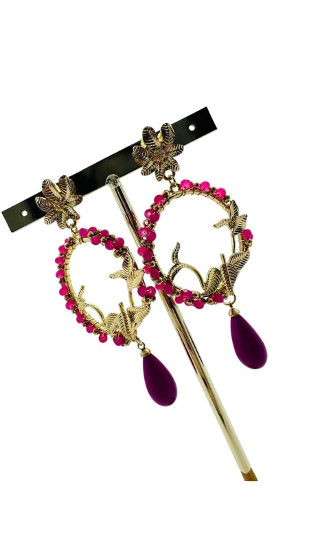 PENDIENTE 002 MAQUILLAJE