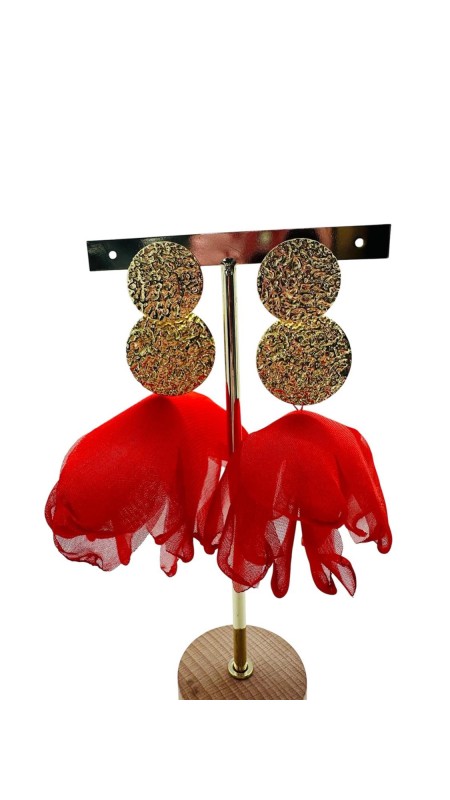 PENDIENTE 0361 ROJO 2