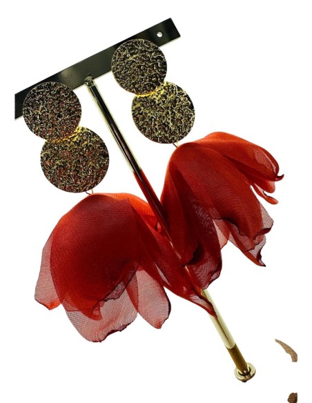 PENDIENTE 0361 NARANJA