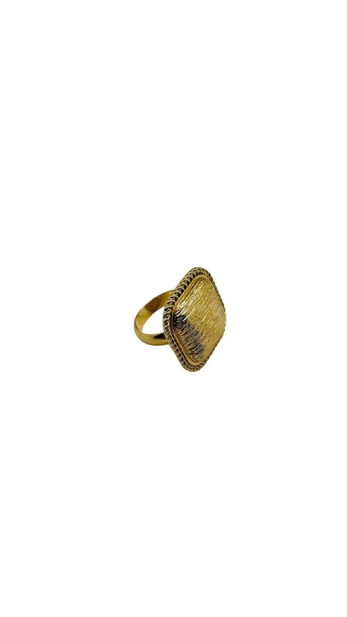 ANILLO CUADRADO ORO