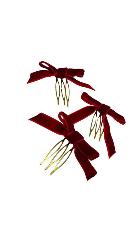 PEINECILLO LAZO ROJO