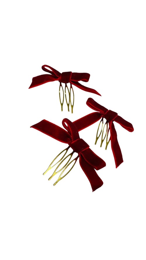 PEINECILLO LAZO ROJO