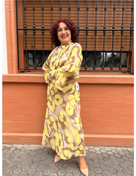 FALDA MARTINA AMARILLO