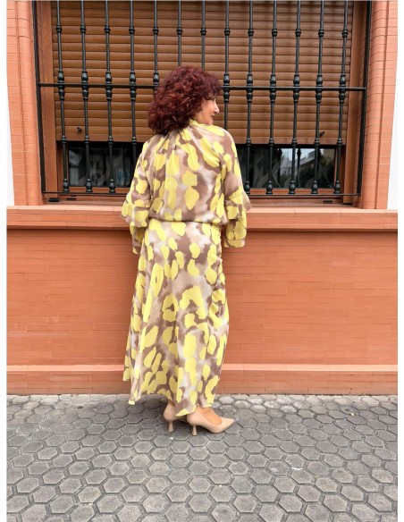 FALDA MARTINA AMARILLO