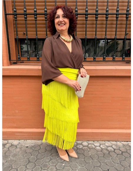 FALDA NAEROBI VERDE LIMA