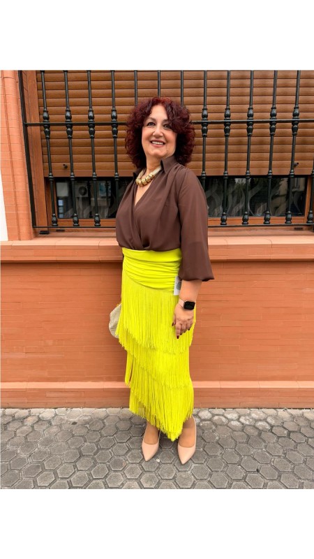 FALDA NAEROBI VERDE LIMA 2