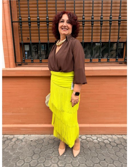 FALDA NAEROBI VERDE LIMA