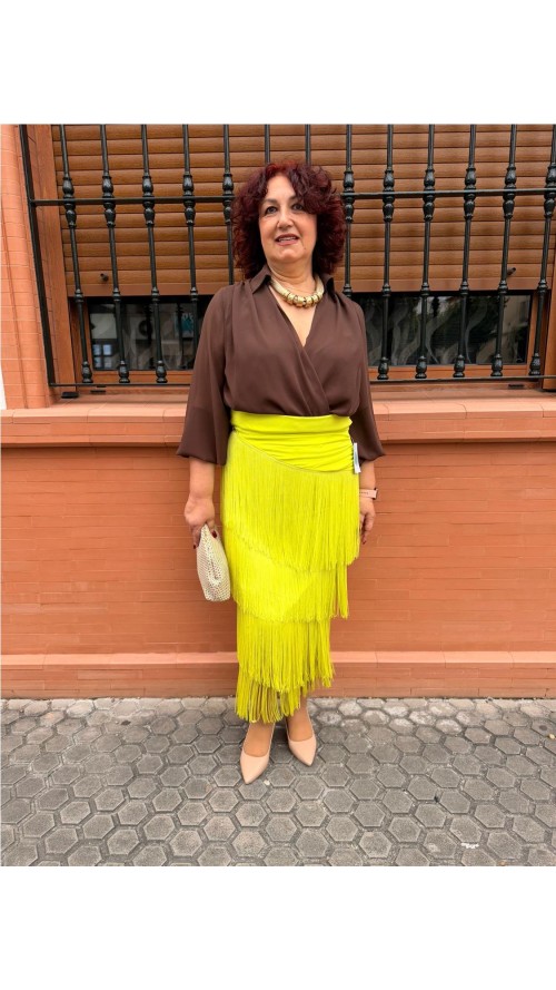 FALDA NAEROBI VERDE LIMA