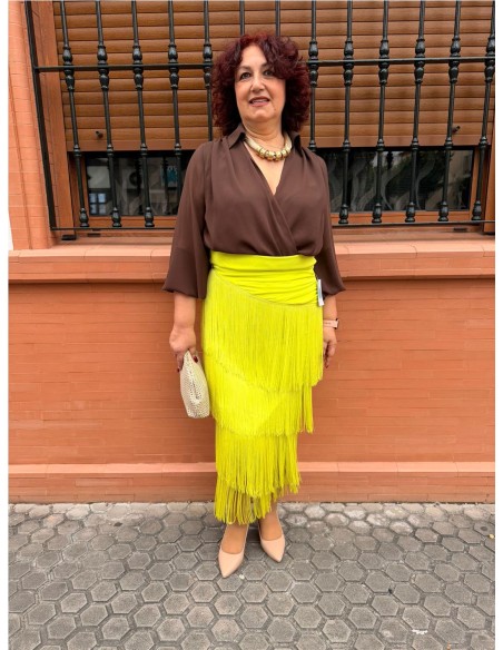 FALDA NAEROBI VERDE LIMA