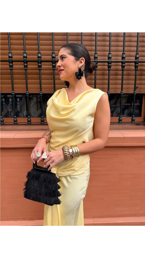 VESTIDO PRINCES AMARILLO