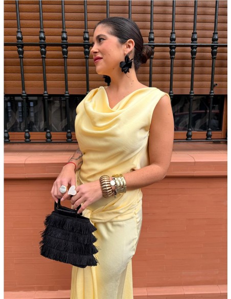 VESTIDO PRINCES AMARILLO