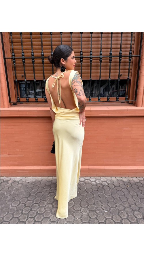 VESTIDO PRINCES AMARILLO