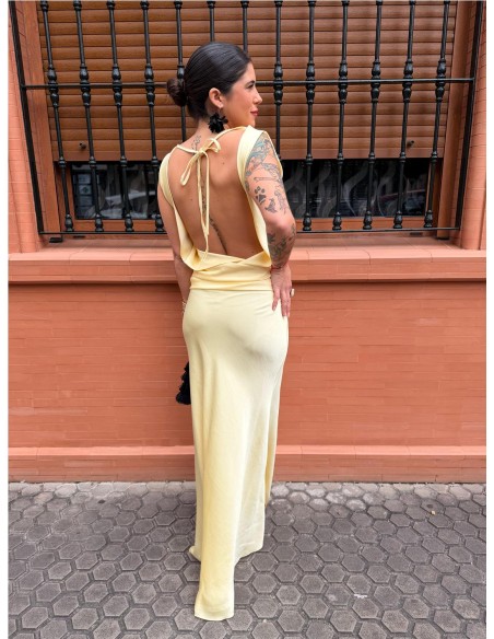 VESTIDO PRINCES AMARILLO