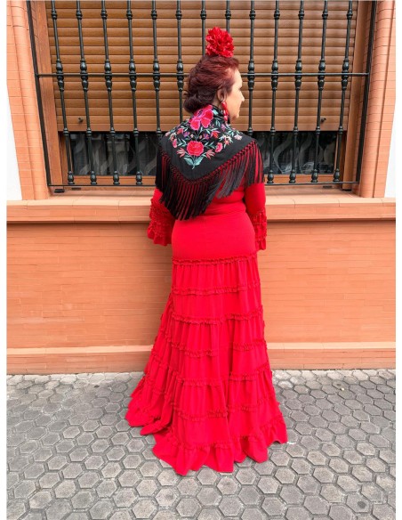 VESTIDO JAEN ROJO