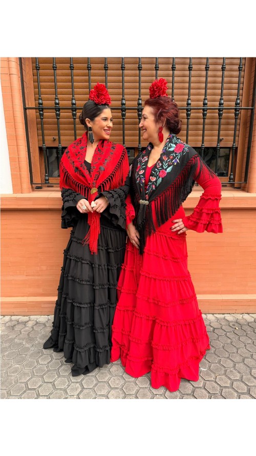 VESTIDO JAEN ROJO