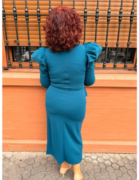 VESTIDO JAZMIN PETROLEONEGRO