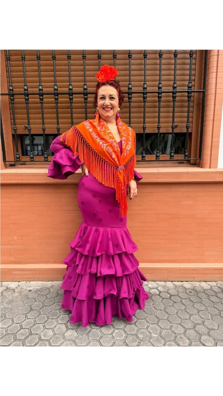 VESTIDO MERIDA BUGANVILLA