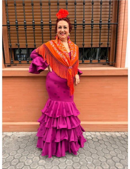 VESTIDO MERIDA BUGANVILLA