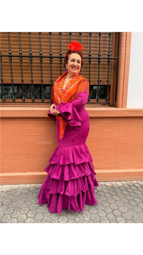 VESTIDO MERIDA BUGANVILLA