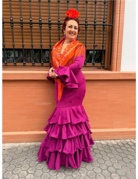 VESTIDO MERIDA BUGANVILLA