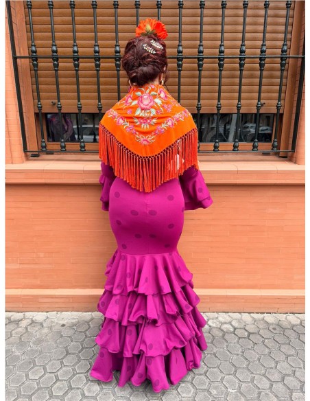 VESTIDO MERIDA BUGANVILLA