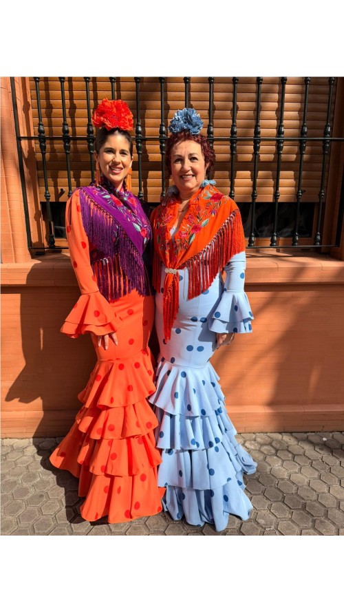 VESTIDO MERIDA NARANJA