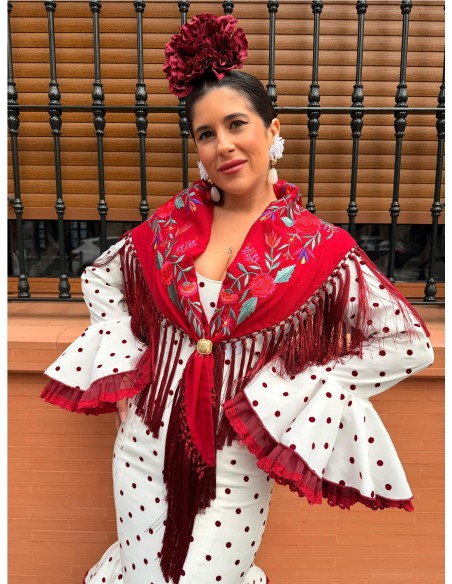 VESTIDO DALIA BURDEOS