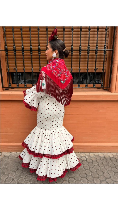 VESTIDO DALIA BURDEOS