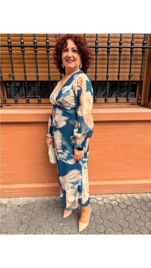 VESTIDO YARA PETROLEONEGRO