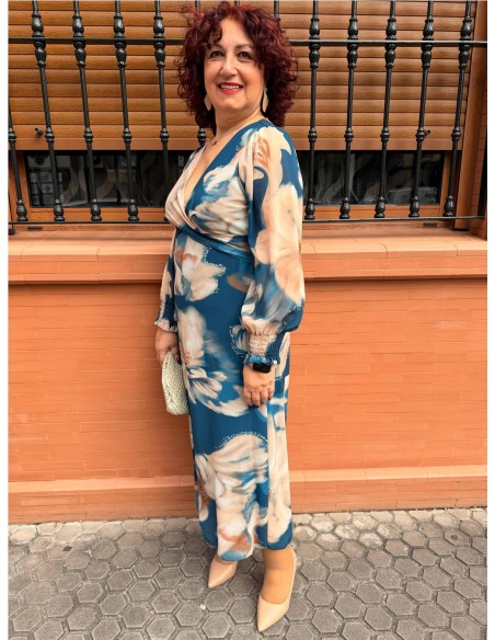 VESTIDO YARA PETROLEONEGRO