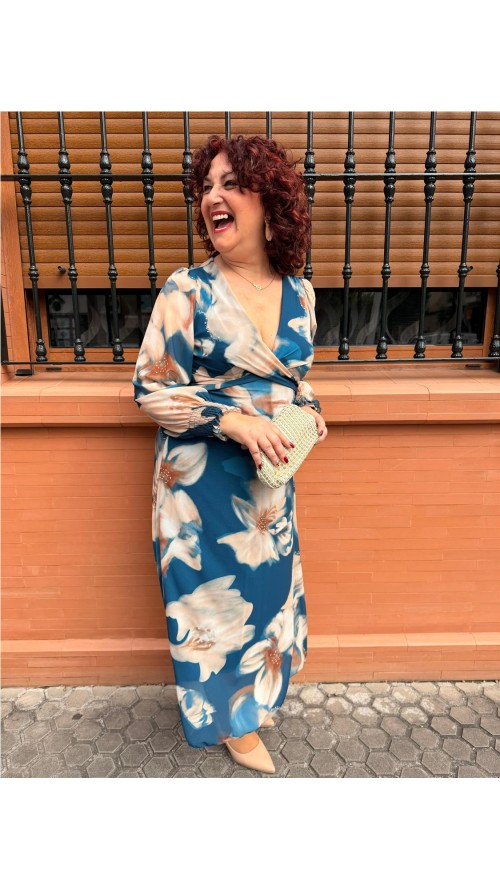 VESTIDO YARA PETROLEONEGRO