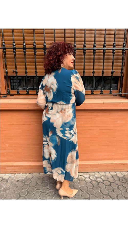 VESTIDO YARA PETROLEONEGRO