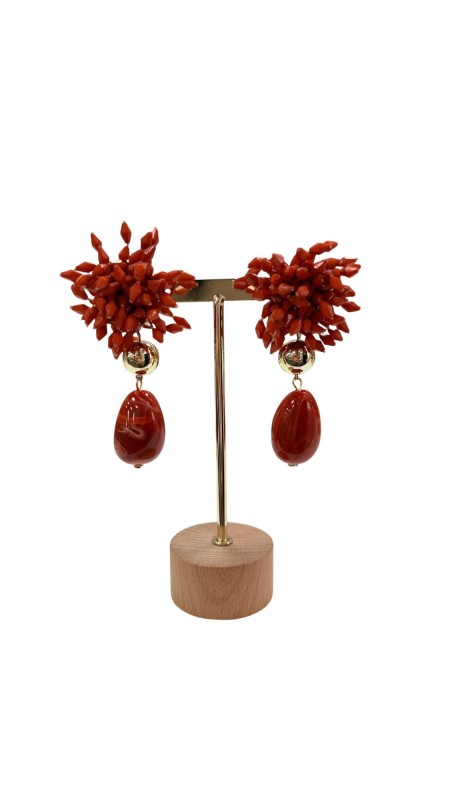 PENDIENTE 3191 NARANJA