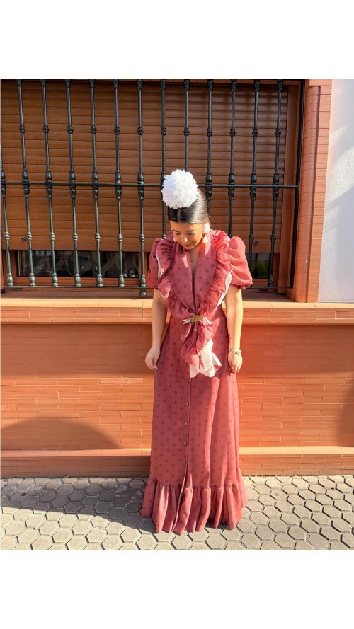 PIQUILLO LUNARES MARRON CLARO