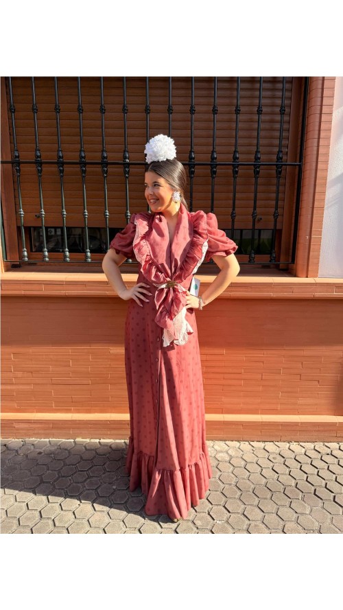 PIQUILLO LUNARES MARRON CLARO