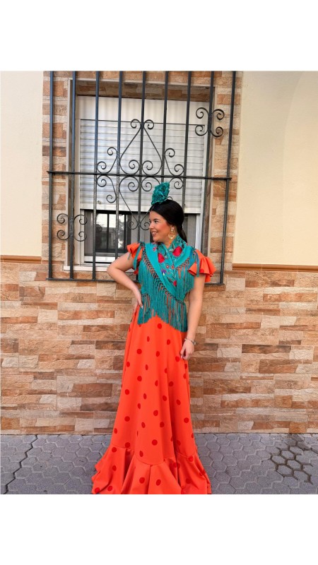 BATA MERIDA NARANJA 2