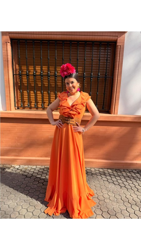 BATA CARMEN NARANJA