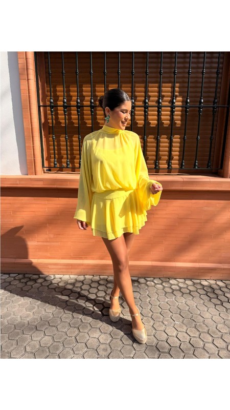 VESTIDO/MONO VICTORIA AMARILLO 2